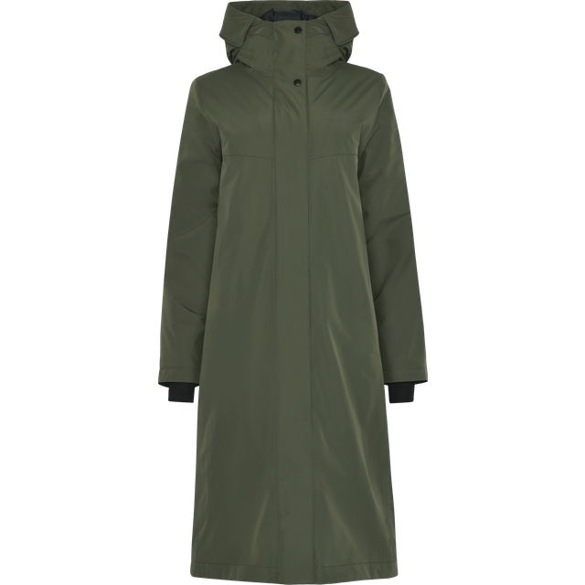Didriksons Womens Selina Parka: Deep Green: 12 Size: 12, Colour: Deep