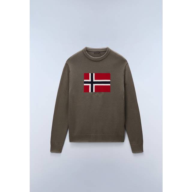 Long sleeve T-shirt Napapijri D-Mura C - Vert