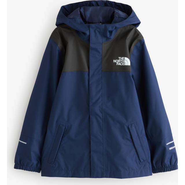 The North Face Boys Antora Rain Waterproof Jacket: Summit Navy: L Size