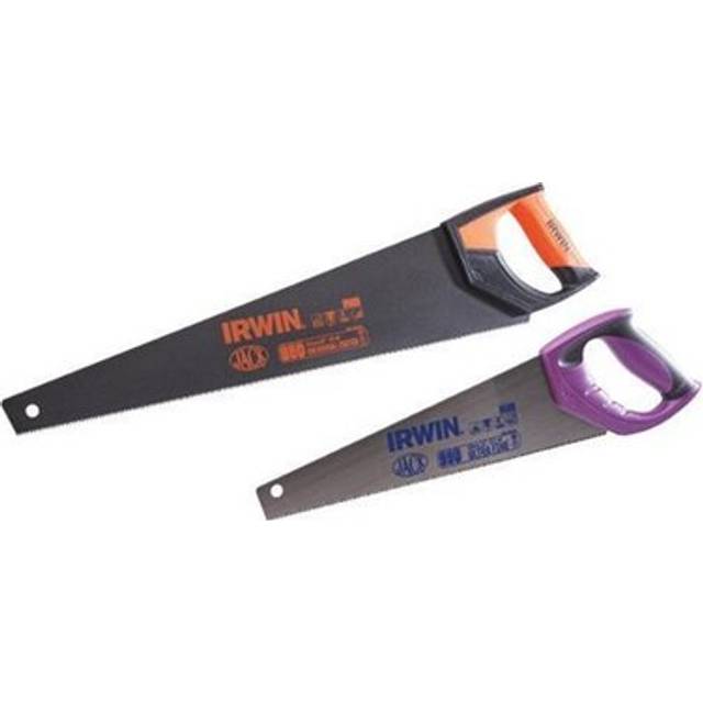 Irwin - Jack Saws Fine Cut 13'' Toolbox Saw + Jack 880UN Coated Hand Saw 550mm 22in