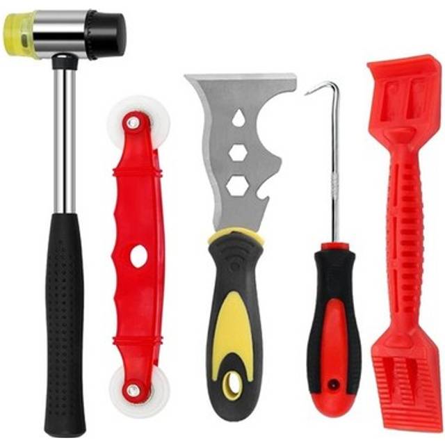 Window Glazing Tool Kit Rubber Hammer & More For Diy Projects D6z94637