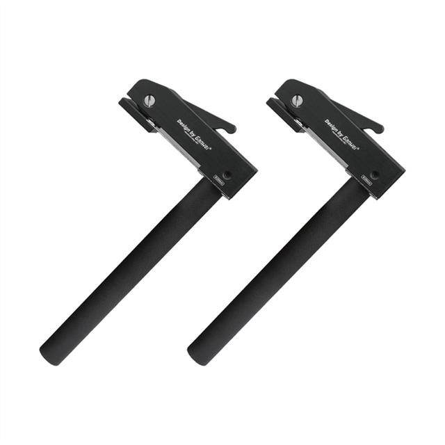 ,2Pcs Woodworking Fast Hold Down Bench Dog Clamp Desktop Quick Acting Fixed Clip for 20mm Hole