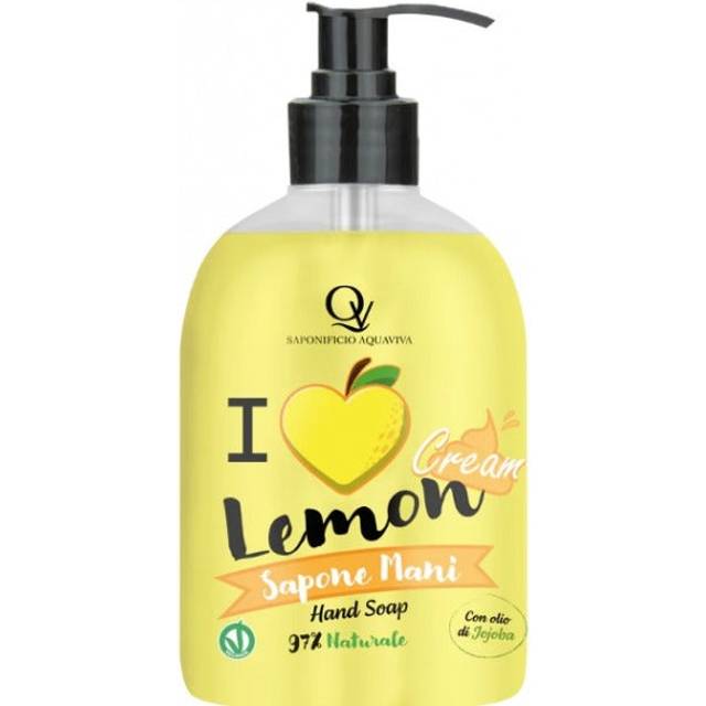 Aquaviva Citroncreme Håndsæbe 500 Ml