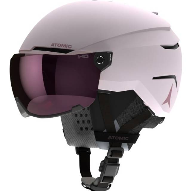 Atomic Savor Amid Visor HD, Skidhjälm med Visir, Rosa