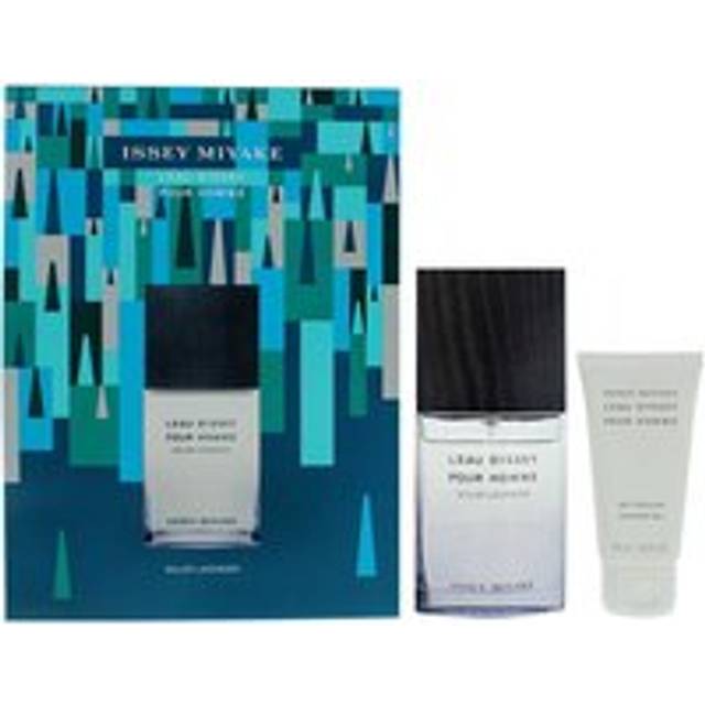 Issey Miyake L'Eau D'Issey Pour Homme Solar Lavender Eau De Toilette Intense 50ml + Shower Gel 50ml Gift Set For Him 50ml