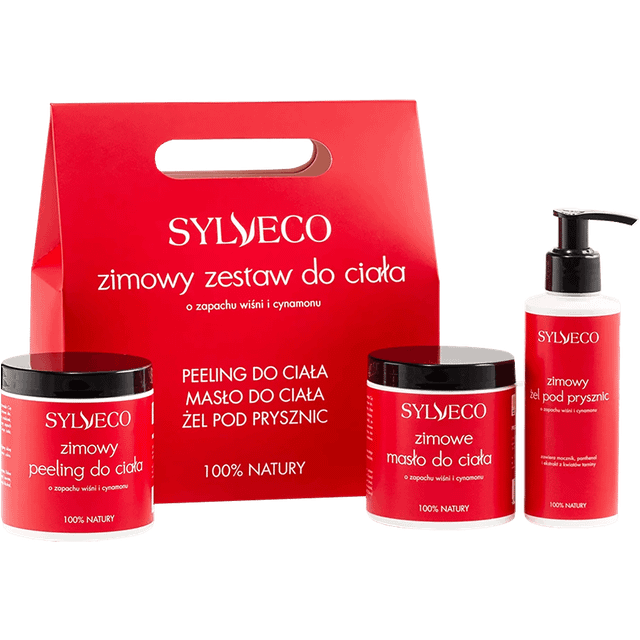 SYLVECO Winter Body Scrub 265ml Shower Gel 150ml 250ml
