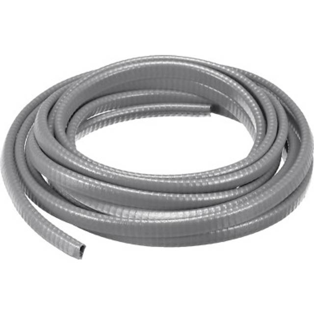 15/64x 25/64x 13.1ft Rubber U Channel Edge Trim Fits 1-2.5mm Edge, Gray