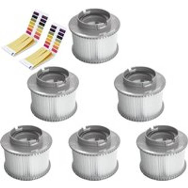Sparkle 4/8 Spa Replacement Filter Kit (Upgraded, Fits All Models) MSPA FD2089 (6 Piece)