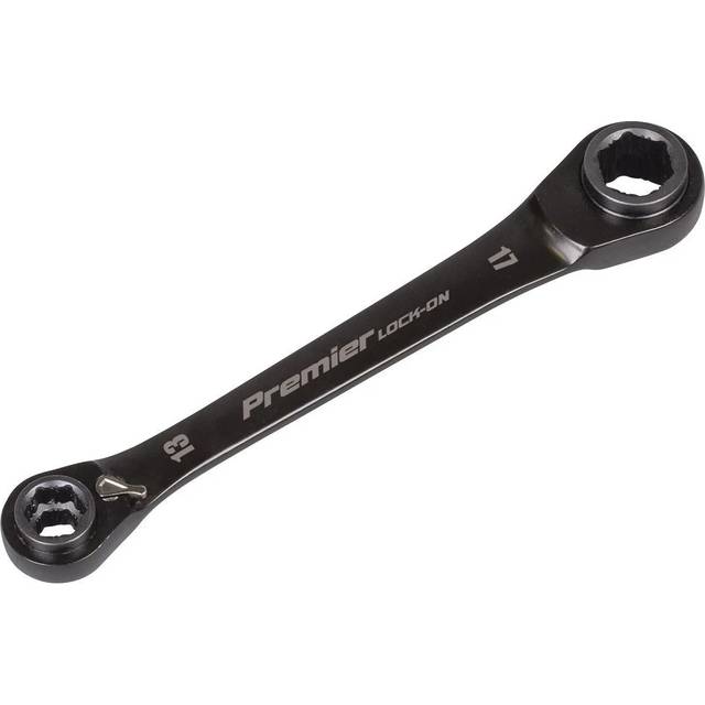 Sealey Ak63923 Black Series 4-in-1 Reversible Lock-on Ratchet Ring Spanner