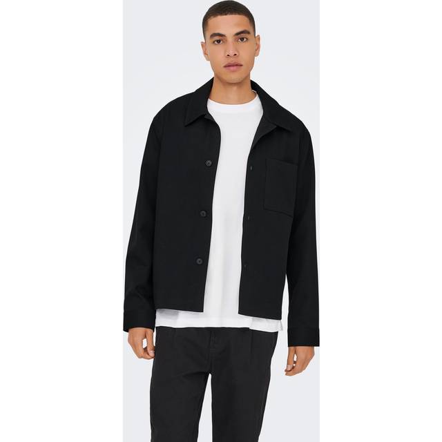 Only & Sons Overgangsjakke Sort