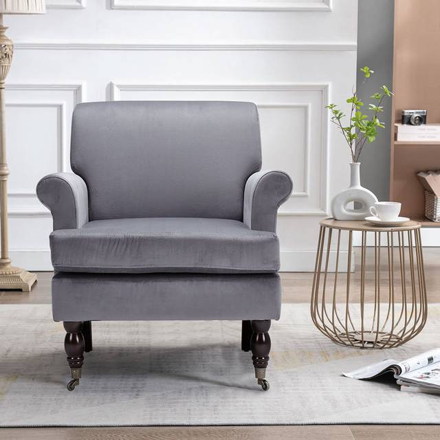 Gray sofa - Grey (84cm H X 77cm W X 80cm D)