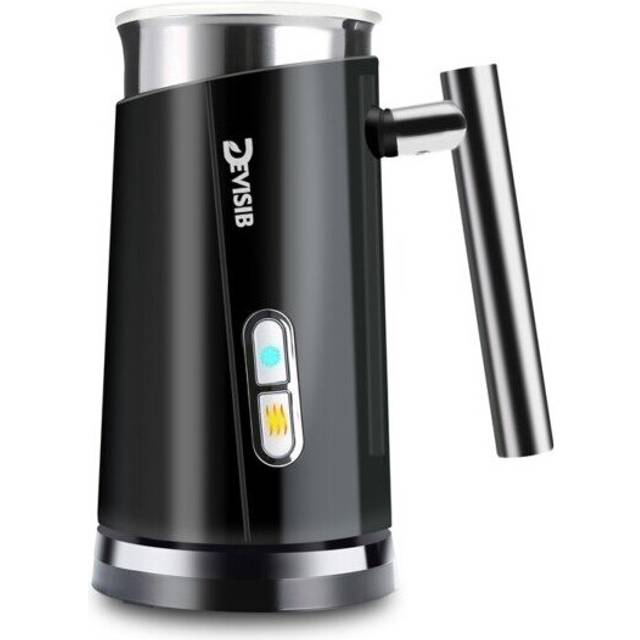 (black, AU) Milk Frother 3 in 1 Electric Steamer