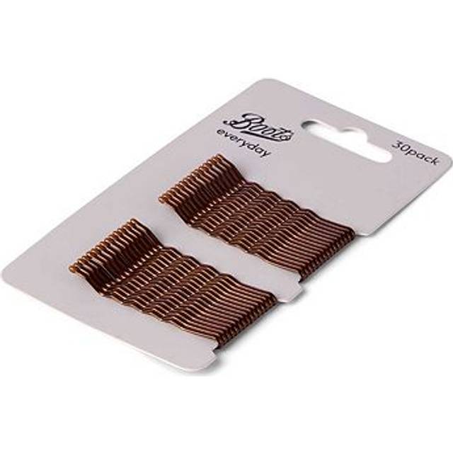 Boots Brown Hair Grips 30s