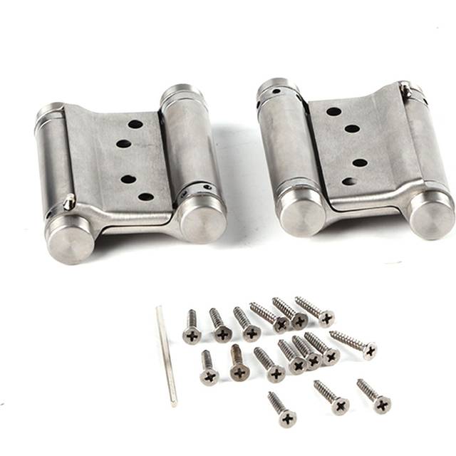 2Pcs 3   Inch Double Action Spring Hinge Saloon Cafe Door Swing Door