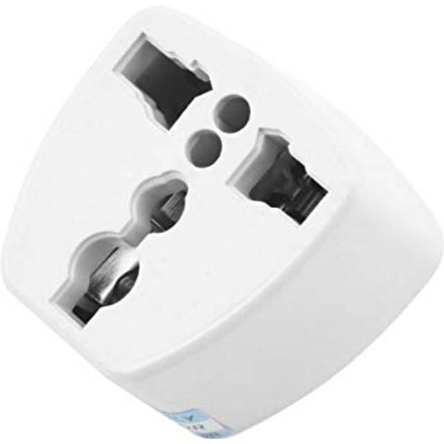 Universal AU UK US to EU AC Plug Adapter Adapter Converter Outlet Home Travel Wall AC Power Charger White
