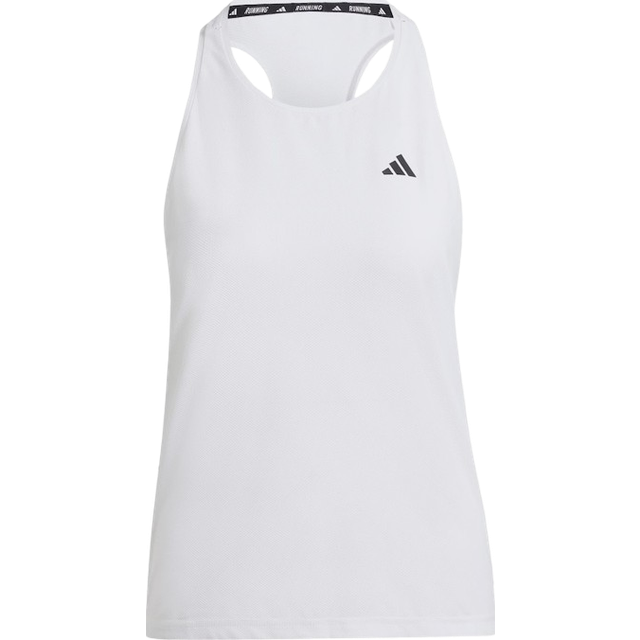 adidas Womens Running Own The Run Tank - White, White, Size 2Xs, Women - 2XS