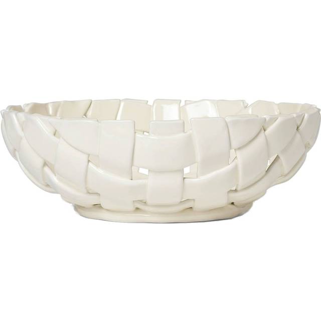 Ferm Living Plait bowl Ø30 cm Off white
