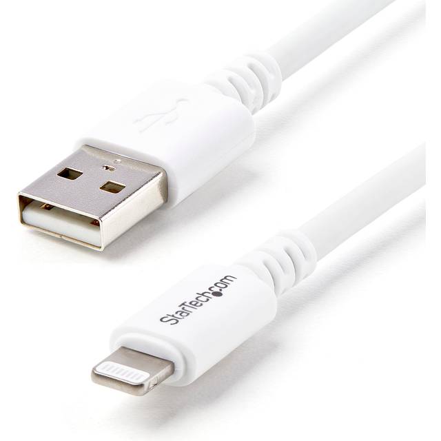 StarTech USBLT3MW 3m USB to Lightning Charging Cable White - StarTech.com