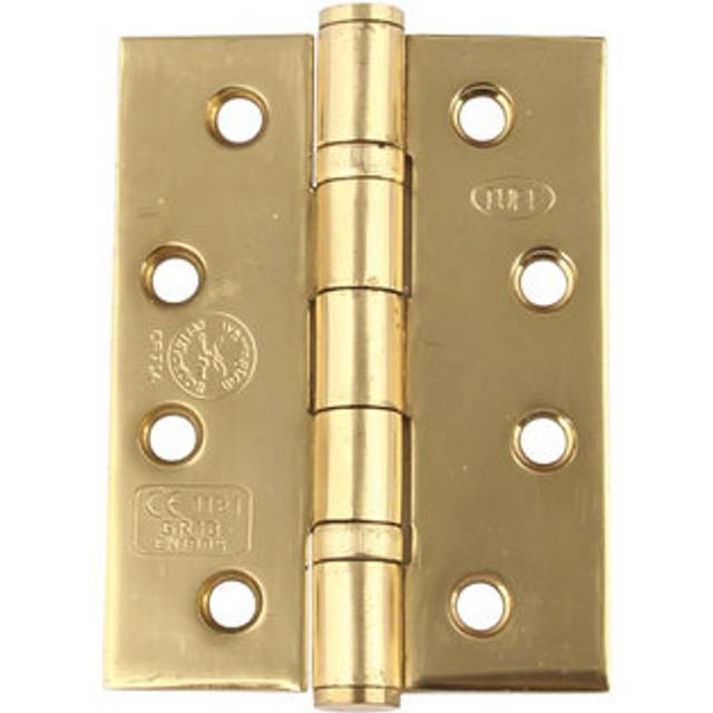 Hafele Brass Effect Heavy Duty Butt Fire Door Hinge, Pack Of 3 - One Size