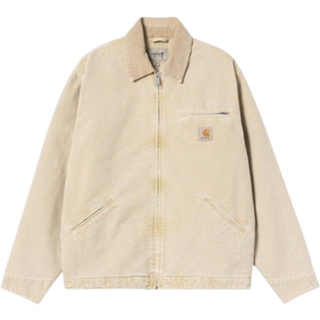 Men s OG Detroit Jacket Dusty H Brown (Chalk Wash) (M)