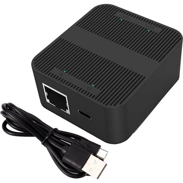 RJ45 Gigabit Ethernet Switch Splitter 1000Mbps Network Cable Selector Mini for PC Laptop TV Box Router