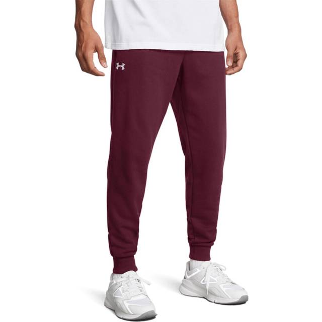 Under Armour Men's Rival Fleece Joggers  609 Maroon / / White  XX-Large