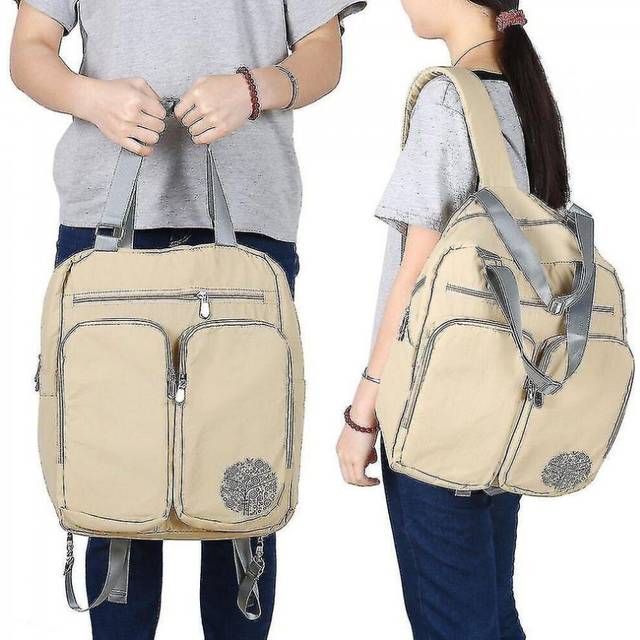 Waterproof Cotton Shoulder Bag Nappy Bags Large Travel Backpack Mommy Bag