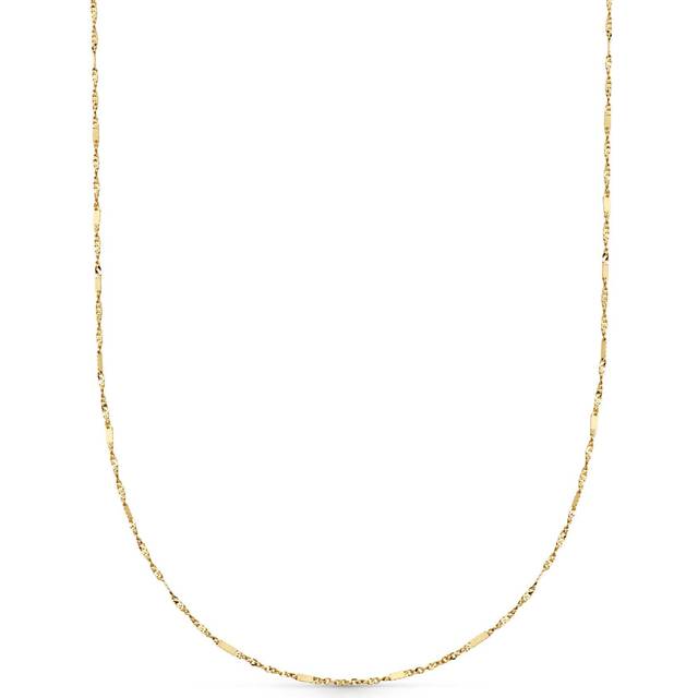Estée Lalonde Fine Solid Gold Necklace 14ct Solid Gold