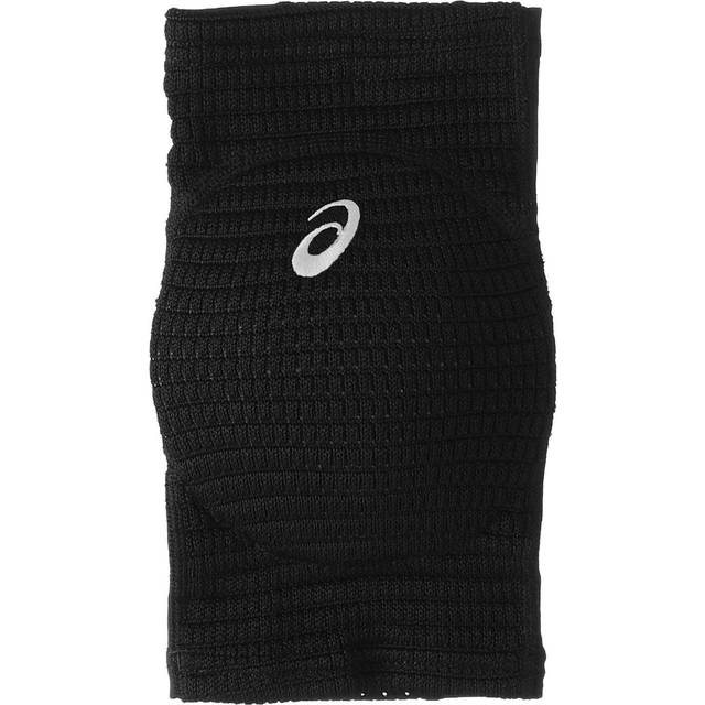 ASICS VB Knee Pad Volleyball Size L Size (Mesh) Supporter, 1-Pack, XWP076, Unisex, Black/White, (Japan L)