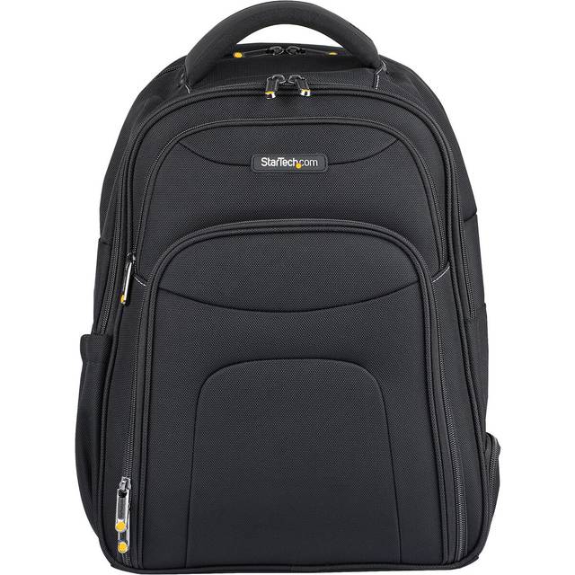 StarTech.com 17,3 tum bärbar ryggsäck med avtagbart tillbehörsfodral – professionell IT Tech ryggsäck för arbete/resor/pendling – hållbar ergonomisk datorväska – nylon – laptop/surfplatta fickor