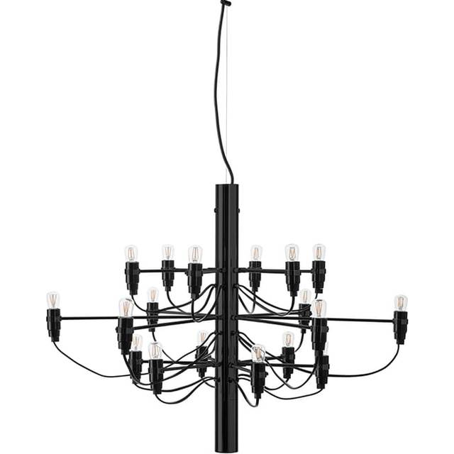 2097/18 Sarfatti Chandelier, Matte black