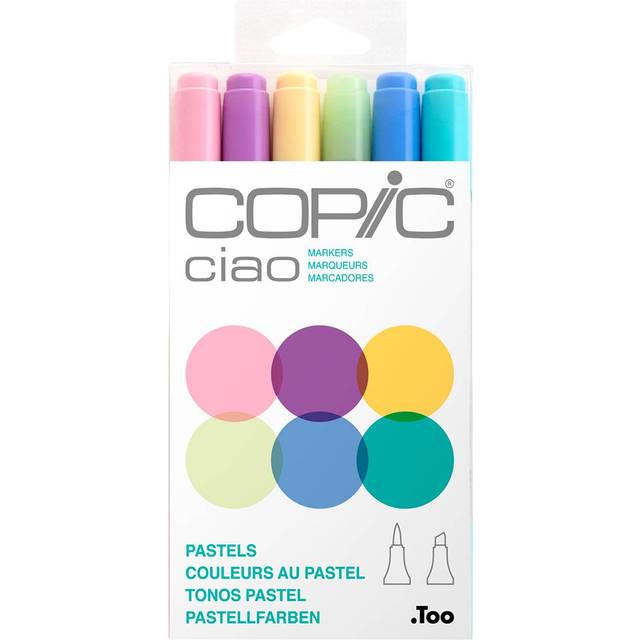 Copic Ciao 6 Piece Set - Pastels