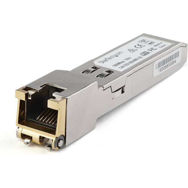 StarTech.com Cisco GLC-TE-kompatibel SFP-sändtagarmodul - 1000BASE-T - utökad temperatur