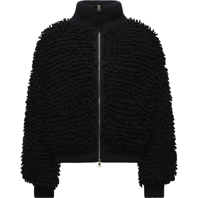 Moncler Genius X Ee72 By Edward Enninful Zip Cardigan - Black   - S