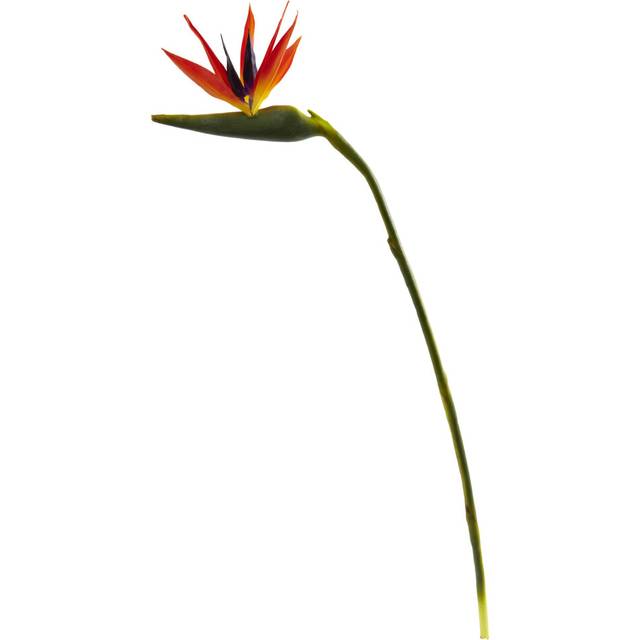 Nearly Natural 38 in. Large Bird of Paradise Artificial (Set of 4) Sil
