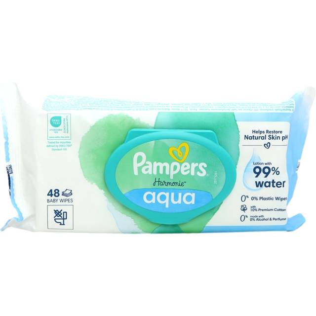 Pampers Harmonie Aqua Wet Wipes 48st
