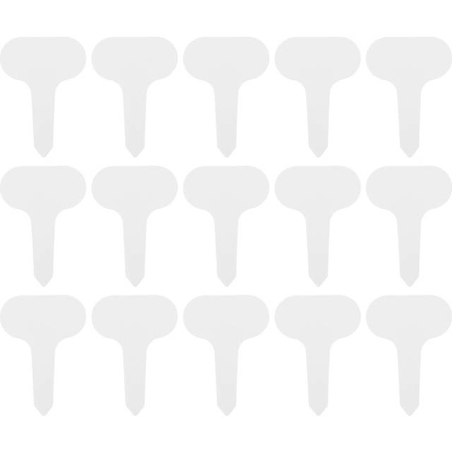 Gardening Tags 100pcs For Vegetable Gardens In White Color
