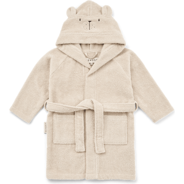Liewood Lily bathrobe, Polarbear sandy 1-2 years