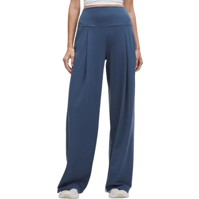 lululemon – Women's Align Palazzo Pants Tall – Color Blue – Size 10 - Blue Twill - 6