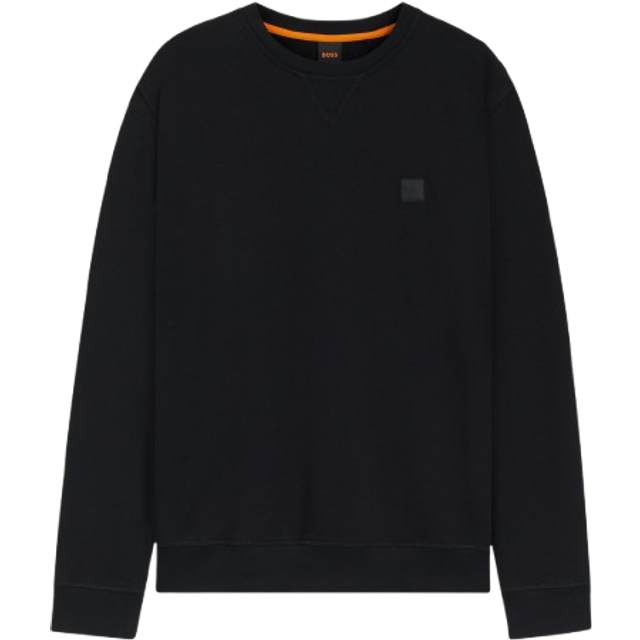 Boss Orange Westart Mens Crew Neck Sweatshirt With Logo Patch NOS - Dark Blue - Size 4XL
