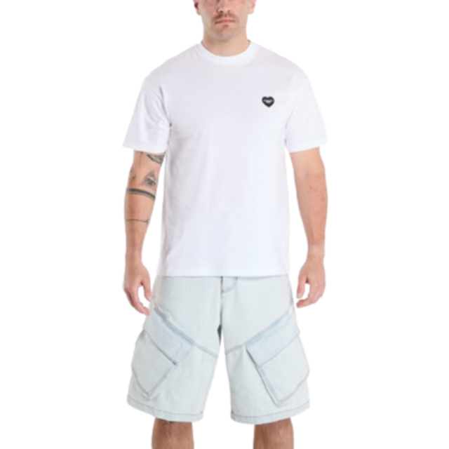 Short Sleeve Heart 2 Hartt T Shirt White, Small