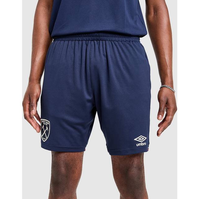 Umbro West Ham United FC 2025/26 Away Shorts, blå - XS