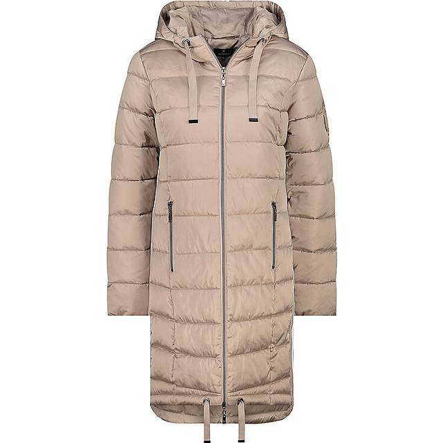 Monari Quilted Coat Truffle
