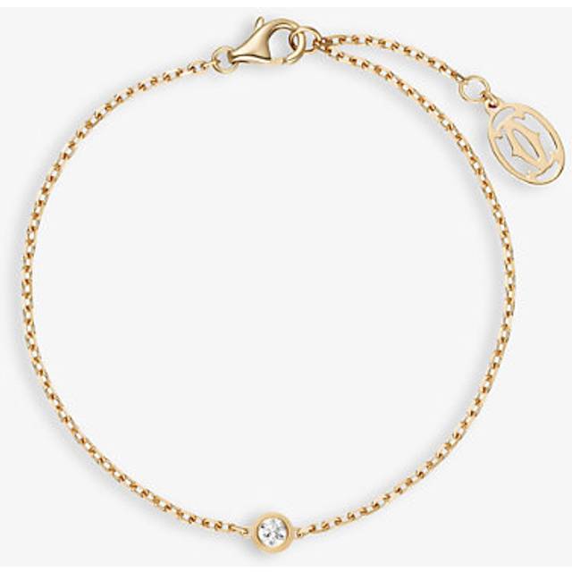 Cartier D'Amour Extra Small 18ct Yellow-Gold and Diamond Bracelet