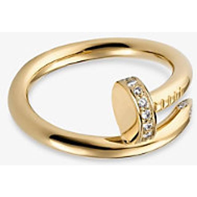 Cartier Juste Un Clou 18ct Yellow-Gold and 0.13ct Brilliant-Cut Diamond Ring