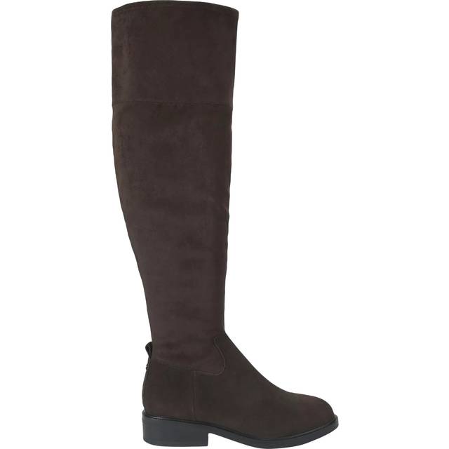 KG Kurt Geiger Tisha Suede Knee High Boots, Brown