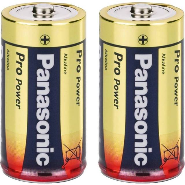 Panasonic Alkaline Power (Bronze) C LR14 Batteries | 2 Pack