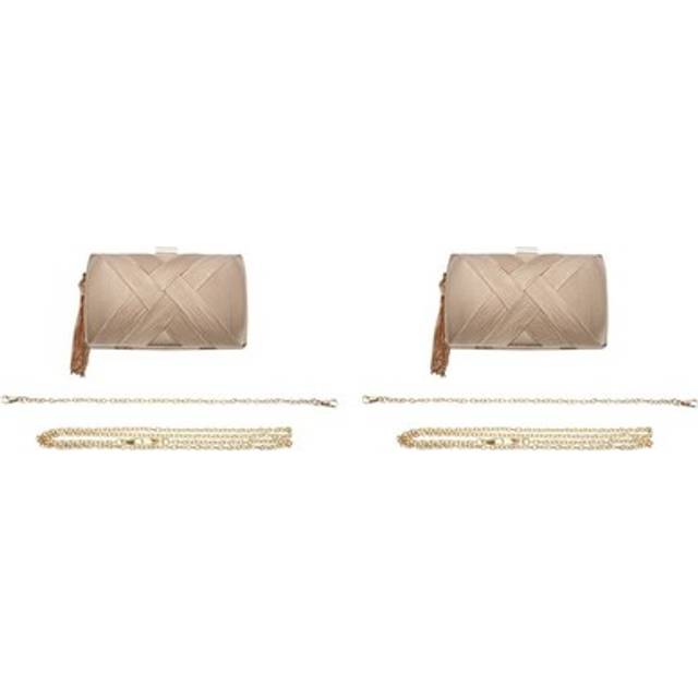 2x Tassel Fashion Ladies Clutch Bag Shoulder Handbags Female Party Wedding8824