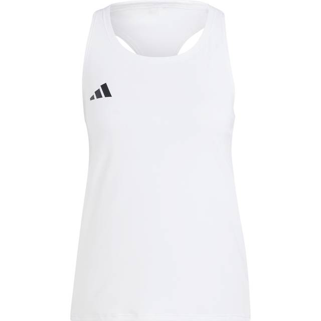 adidas Adizero Essential Tank Top Women - White, Size XL - white
