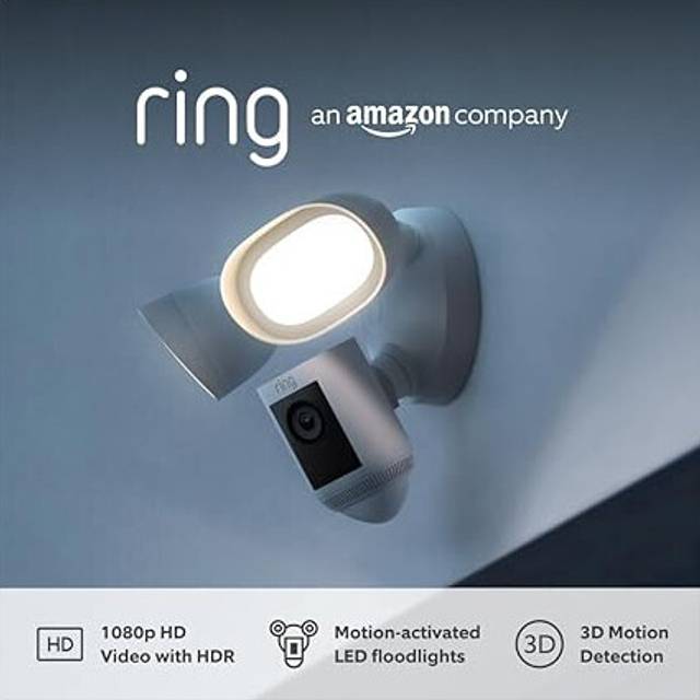 Ring Floodlight Cam Wired Pro by Amazon